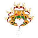 New Reindeer Family Of 6 - Ornament