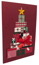 Festive Gift Stack Handmade Holiday Card Collection