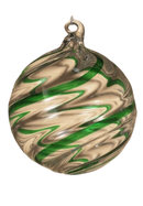 Whimsical Swirl Ornaments - - Glass - by Gerson - view 3