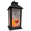 Cardinals Appear Lantern with LED Candle - Home & Living >> Lighting >> Novelty - by Gerson