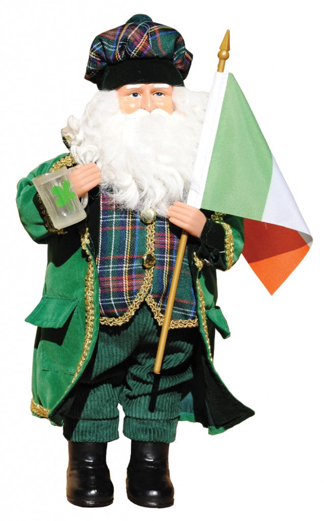Irish Santa Claus - 15 Inch - The Country Christmas Loft