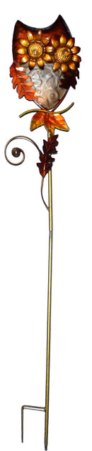 Harvest Blessings Owl Garden Stake - The Country Christmas Loft