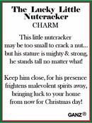 Lucky Little Nutcracker Charm - Green