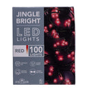 Jingle Bright 100 LED Light Set - Red - Christmas >> Lighting - by Kurt Adler