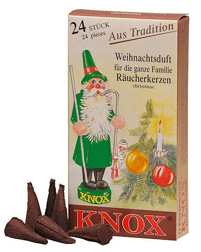 Knox German Scented Incense Cones (Pack Of 24) - Orange - The Country Christmas Loft