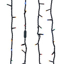 Jingle Bright 100 LED Light Set - Multicolor - Green Wire - Christmas >> Lighting - by Kurt Adler - view 3