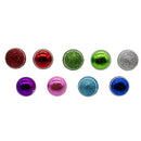 Miniature Decorated Glass Ball Ornaments - 25-Piece Box