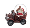 Santa In Car Water Globe - - Christmas >> Snowglobes - by Kurt Adler - view 3