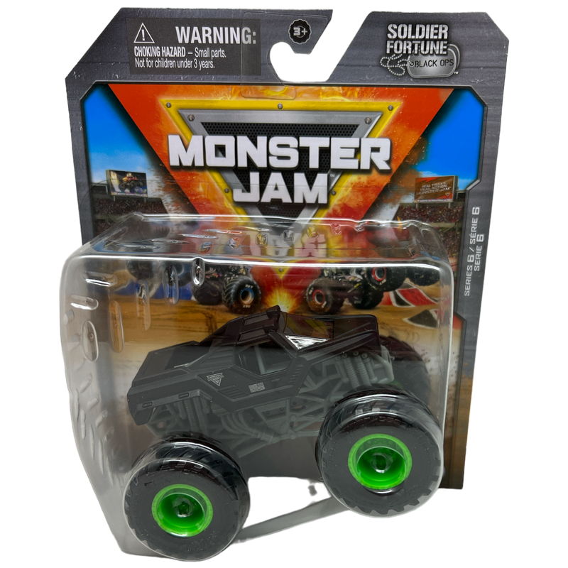 Monster Jam Official 1:64 Scale Monster Truck -  Soldier Of Fortune