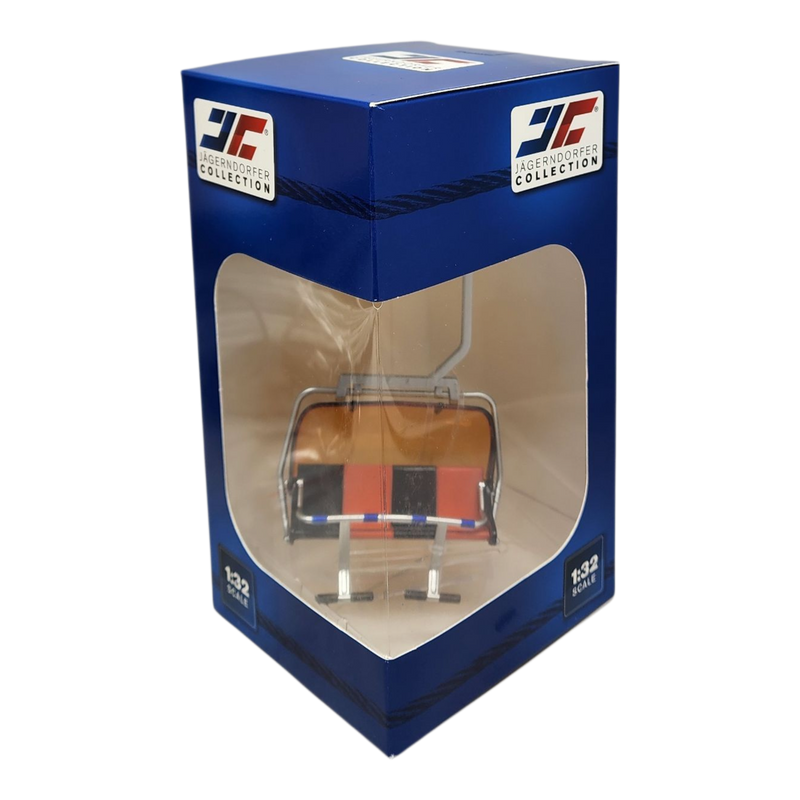 Ski Lift Seater - Black/Orange 4 Person