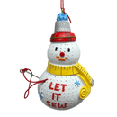 Snowman Sewing Ornament