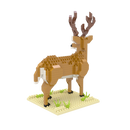 White Tail Buck Mini Building Blocks