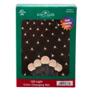 120-Light G15 Frosted Led Color Changing Net Lights
