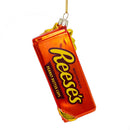Glass Reese's Peanut Butter Cups Ornament - Christmas >> Ornaments >> Food & Drink - by Kurt Adler - view 3