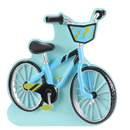 First Bike Blue Child Ornament