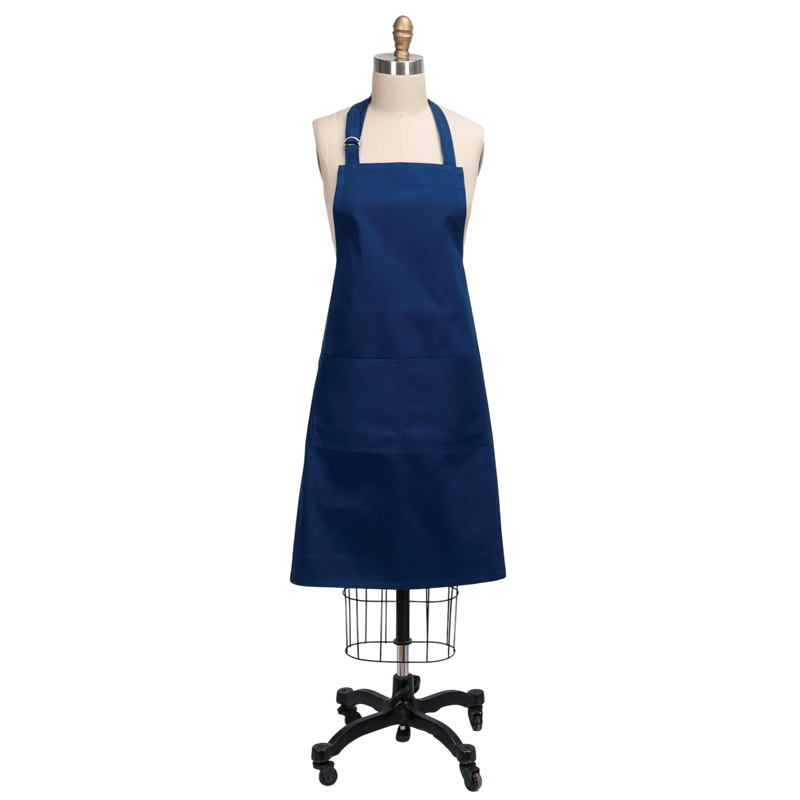 Twilight Blue Solid Chef Apron