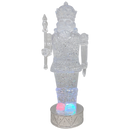Spinning Water Globe Toy Soldier - Silver Base