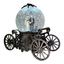Spectral Love Carriage Lighted WaterGlobe