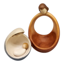 Modern Style Holy Family - Nesting Nativity - Color - 6 Inch