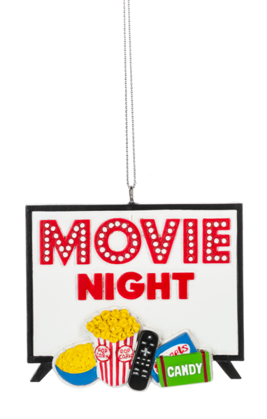 Movie Night Ornament