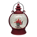 Cardinal Lighted Spinning Water Globe - Nesting