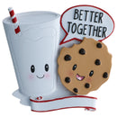Better Together Milk Cookies Couples Ornament - Christmas >> Ornaments - by Polar X Ornaments