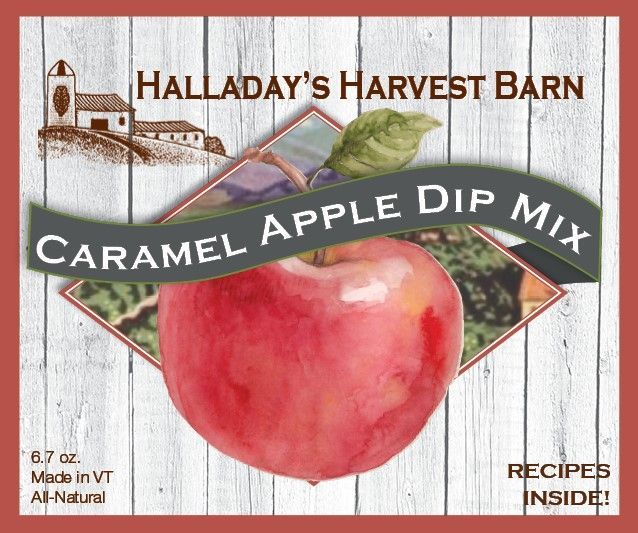 Halladays Carmel Apple Dip
