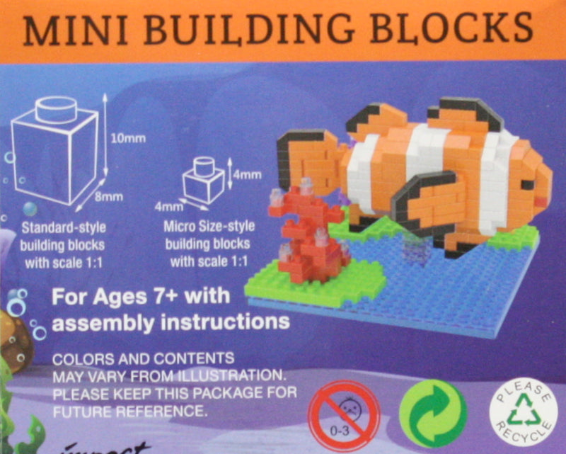 Mini Building Blocks - Clown Fish