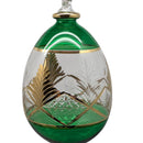 Emerald Heritage Teardrop Perfume Bottle Ornament