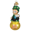 Lucky The Leprechaun Ornament - Christmas >> Ornaments >> Glass - by Old World Christmas