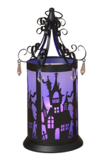 Enchanted  Purple Halloween Lantern