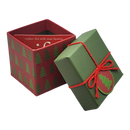 Gift Box Cube for Gift Cards - 3" x 3" -  Trees