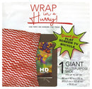 Massive TV or Bike Gift Bag - Red Zig-Zag