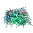 16' 480-Light Twinkle 3MM LED Color Changing Cluster Garland With Clear Wire