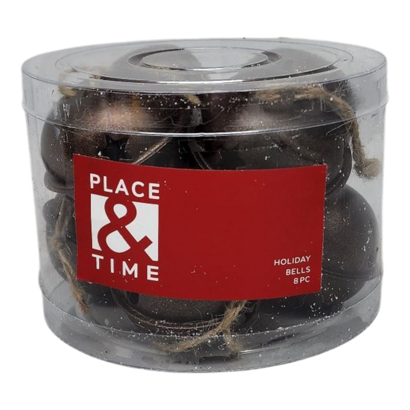 Jingle Bells (8 pack) - 50mm - Bronze