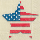 Land That I Love Star Cocktail Napkin - Housewares >> Paper Goods - by Ideal Home Range - view 2
