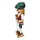 Green Plaid Golfer Nutcracker