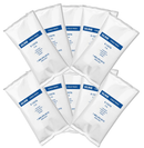 NEW Uline S-13376 3oz Reusable Non Toxic Cold Packs For Lunch Boxes - 10 Pack