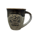 Mountain Scene Drip Glaze Mug - Earth