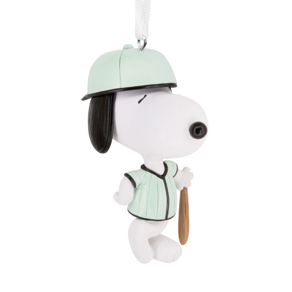 Peanuts Snoopy Baseball Player Ornament