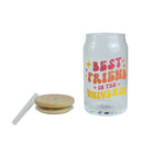 Best Friend Iced Coffee Glass with Straw - Housewares >> Mugs - by Our Name Is Mud - view 2