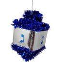 Hanukkah Tinsel Dreidel