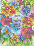 Birthday Card -Colors Of Your Spirit