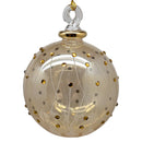 Golden Radiance Ornament with Crystal Chatons