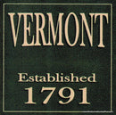 Local Towns Ceramic Coaster - Vermont - Coasters - by Paint The Town