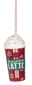 Fa La La  Latte Ornament