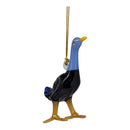 Glass Goose Ornament - Blue Body