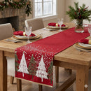 Snowy Trees Table Runner - 13.5 inch x 72 inch - Runners and Tablecloths - by C & F Home - view 2