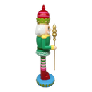 Resin Nutcracker with Moving Digital Eyes - 19 Inch - Christmas >> Nutcrackers - by Gerson - view 2
