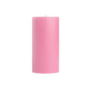 Mole Hollow Unscented Pillar Candle (Tea Rose) - - The Country Christmas Loft